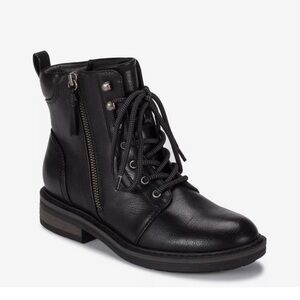 NWT Bear Traps Amysue Women's Black Combat Boots